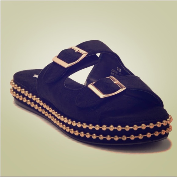 Studded Slide Sandle - Picture 1 of 3